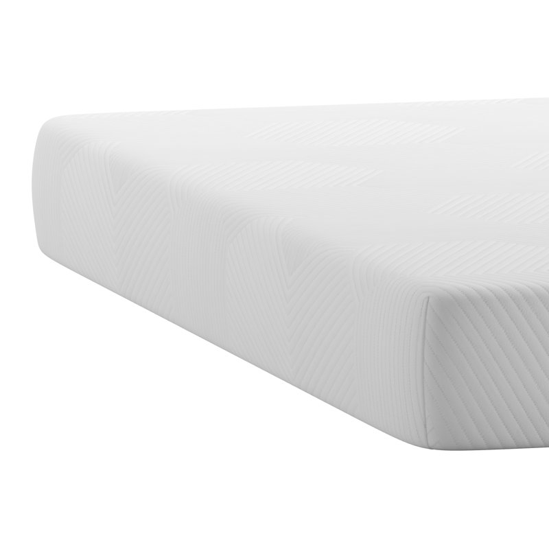Paloalto CertiPur-US Certified 8 Inch Cooling Charcoal and Green Tea Pressure Relieving Memory Foam Mattress, Twin