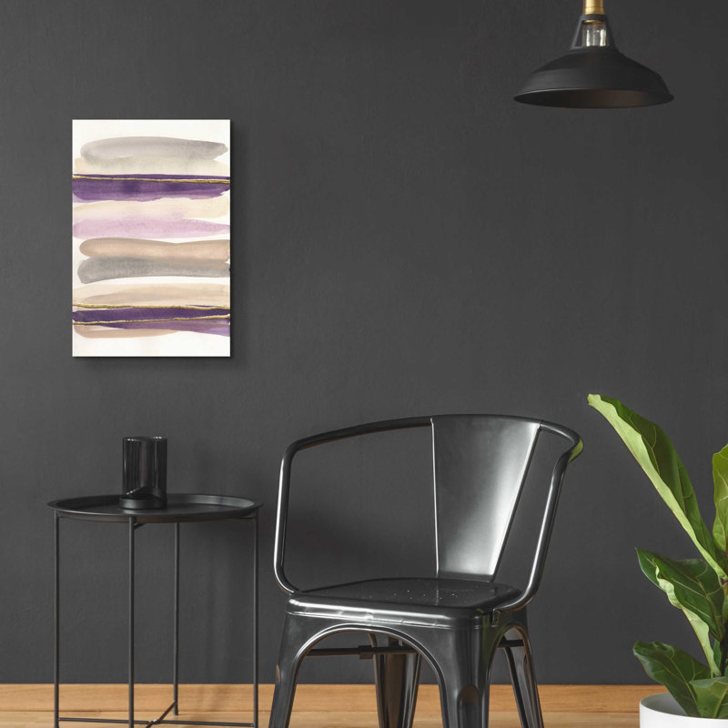 «Gilded Amethyst I» par Chris Paschke, H 24 po x l 16 po x P 0,2 po