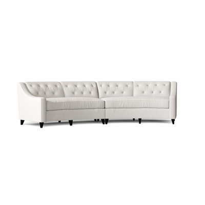 Canapé modulaire de coin symétrique 147 po Charlotte