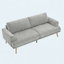 Canapé de salon 79,9 "à 3 places minimaliste