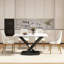 Table de salle à manger rectangulaire 55,25 po 55 pi-161858602-161858600