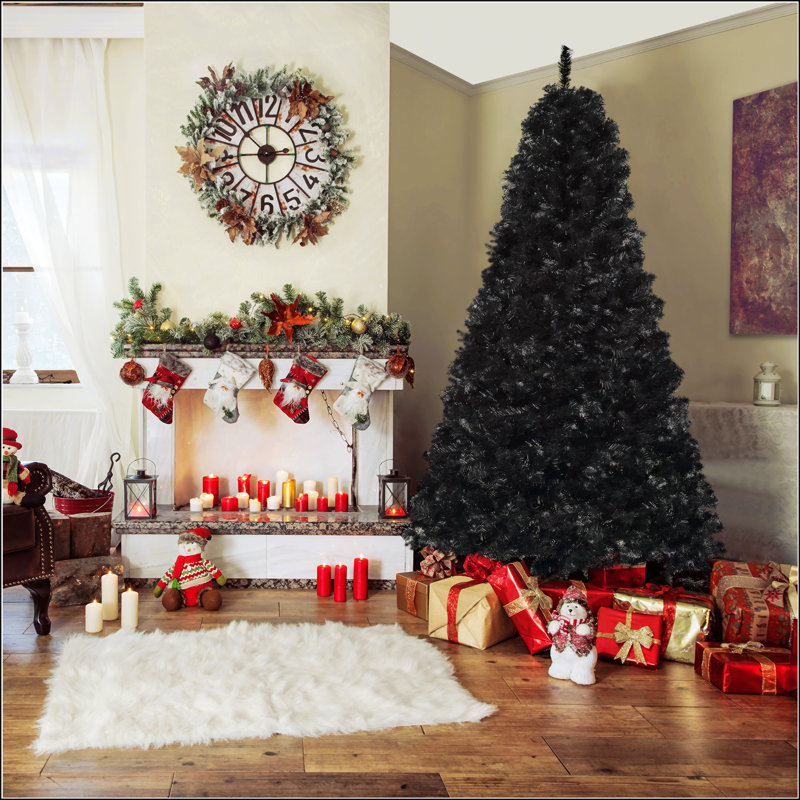 7Ft Artificial Christmas Tree Unlit Douglas Fir With Realistic Branches And 1346 Tips
