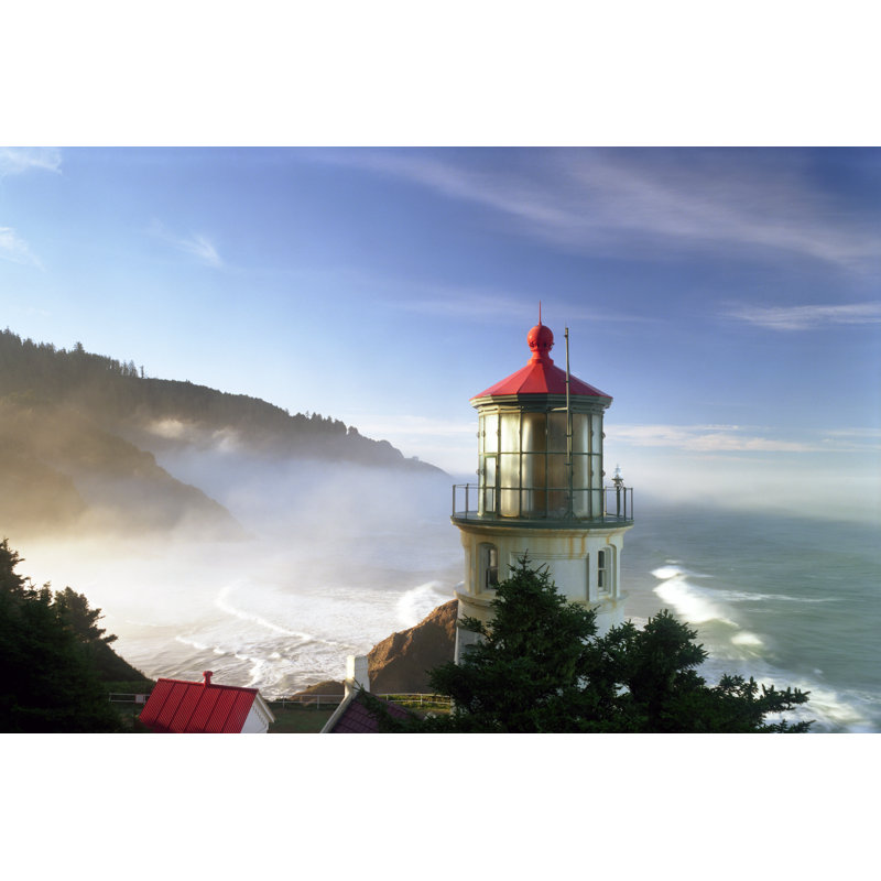 Heceta Head Lighthouse - Wrapped Canvas Print, 20cm H x 30cm W