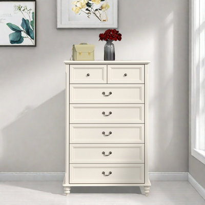 Ivory White Console Cabinet