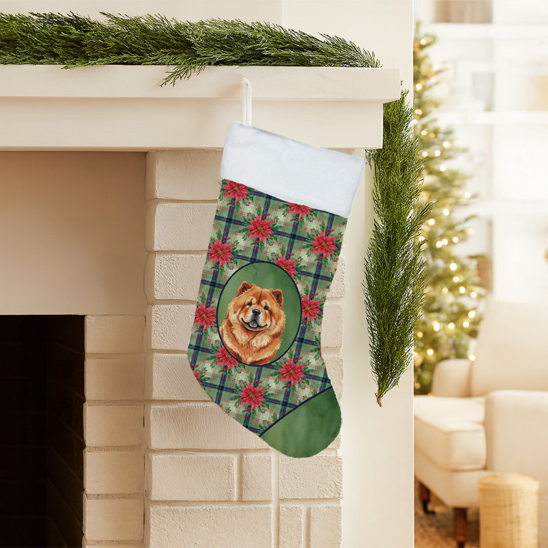 Chaussette de Noël Chow Chow