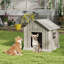 Weatherproof Dog House Outdoor Indoor for Small to Medium Dogs-1016209891-1021820415