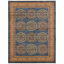 Tapis bleu / floral Jaeden-22363238