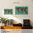 Aliaz Wood Map Turquoise-107953561