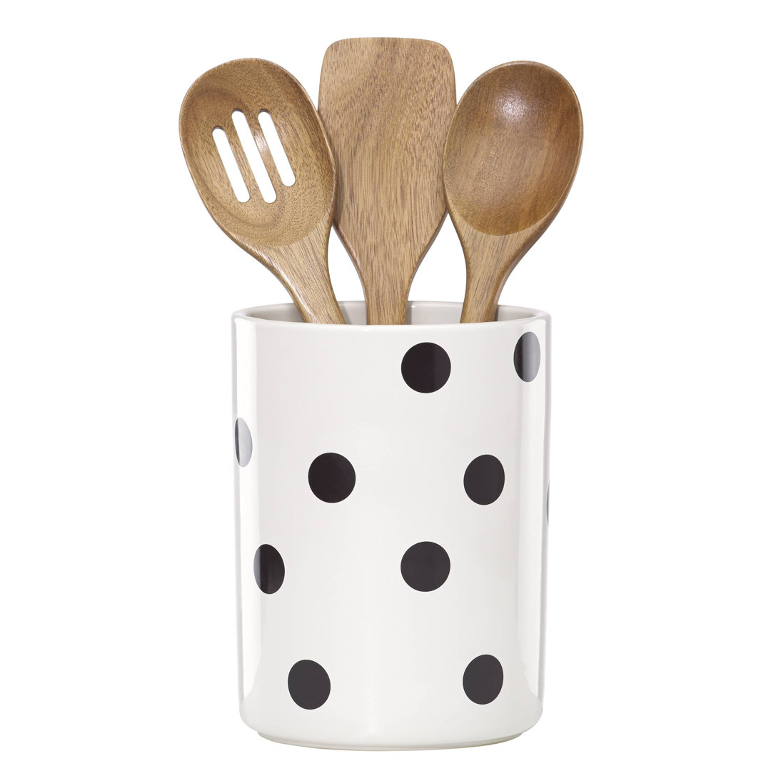 Kate Spade New York 4 Piece Cooking Utensil Set with Utensil Crock kate spade new york