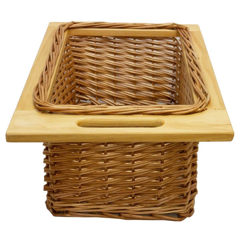 Caddo Wood Under Shelf Basket