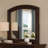 Wood Flat Wall Mirror