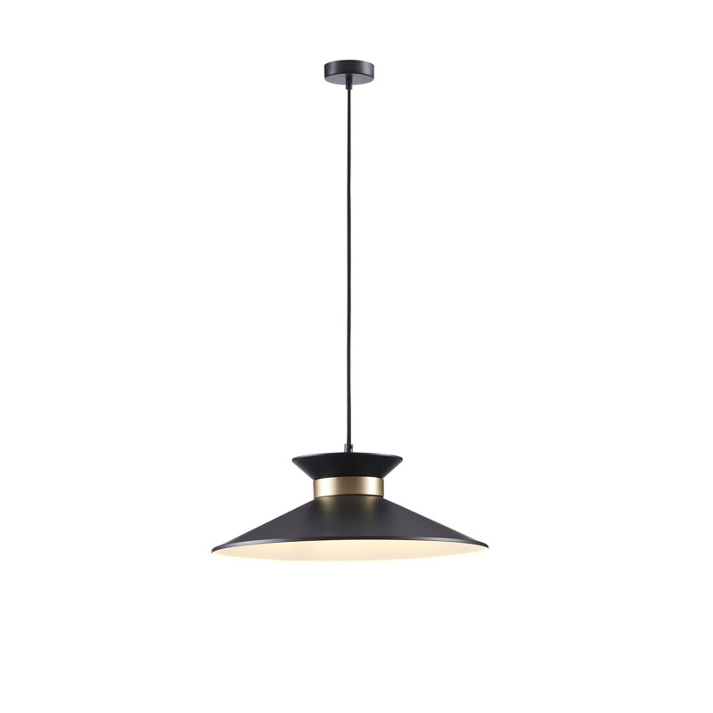 Luminaire suspendu 1 lumière à cône simple Maubara