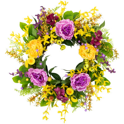 Faux Polyester 24'' Wreath
