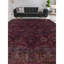 Wool Oriental Area Rug in Purple/Blue