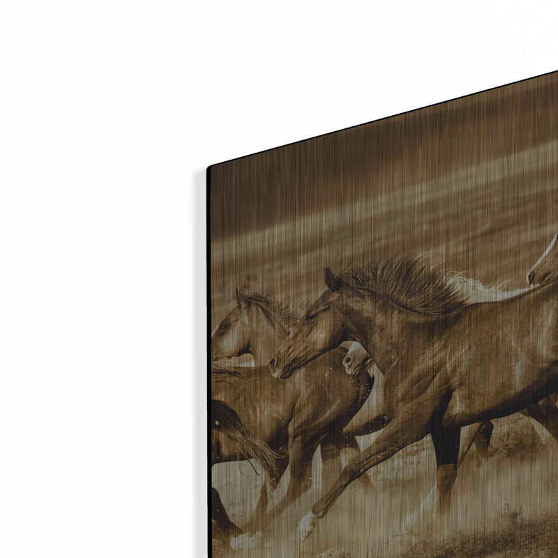 «Unbroken» par Lisa Dearing, métal «Unbroken» par Lisa Dearing, H 16 po x l 24 po