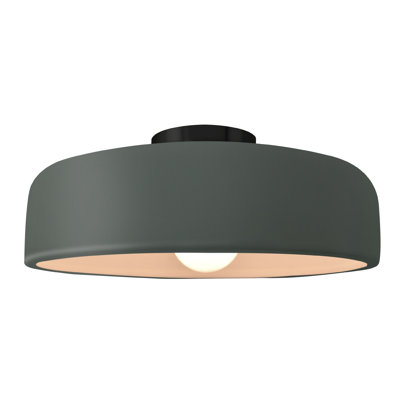 Dottie Ceramic LED Semi Flush Mount