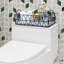 Plateau d'accessoires de salle de bain en métal Amalbergas