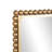 Metal Wall Mirror with Beaded Detailing-72058575