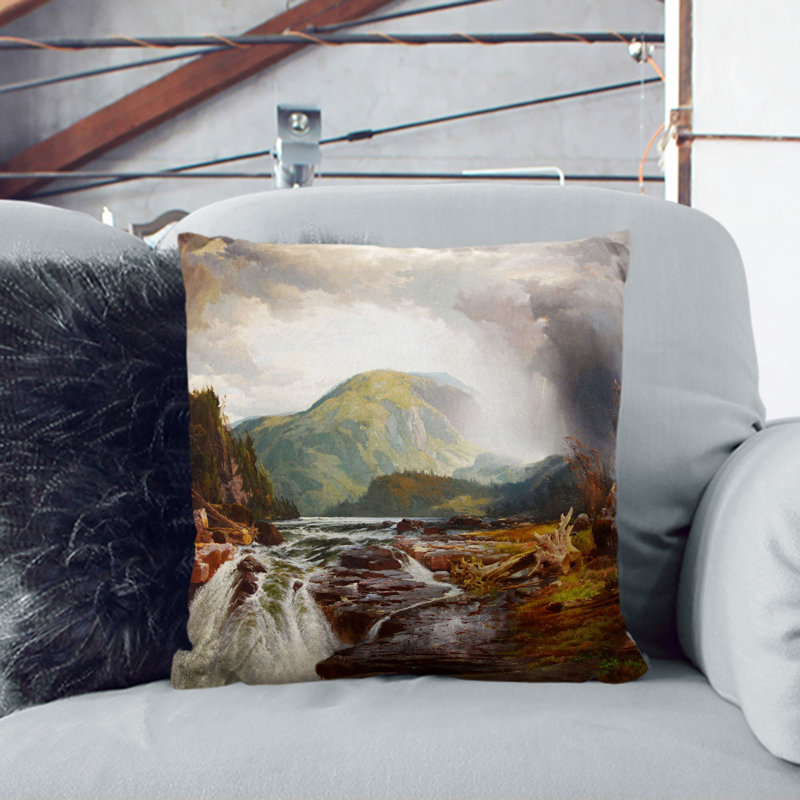 The Wilds of Lake Superior Scatter Cushion with Filling, 40cm H x 40cm W x 15cm D