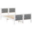 Double (4'6) Solid Wood Bed Frame-1819471398