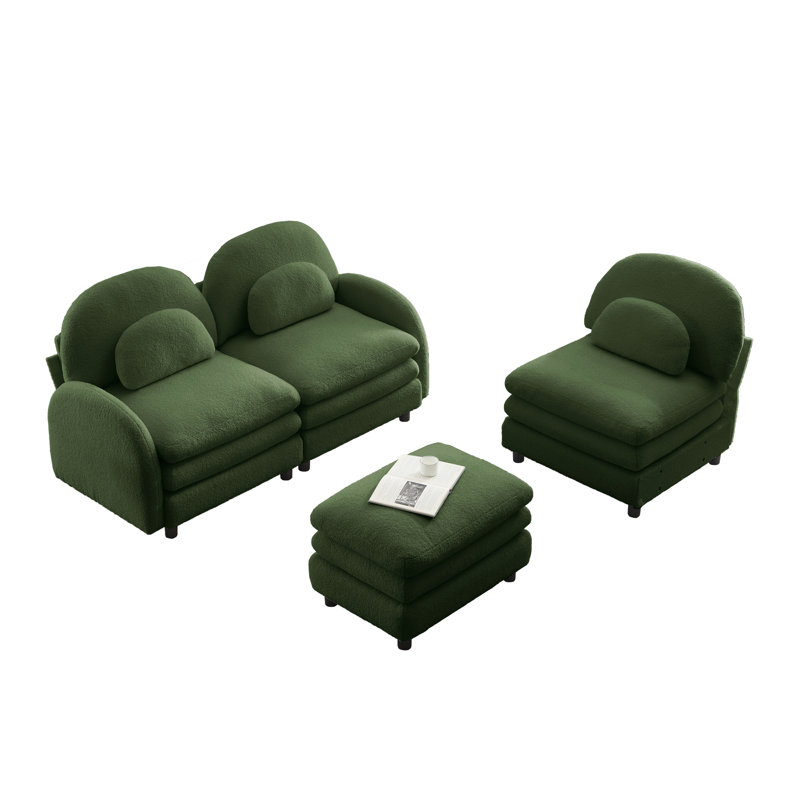 Canapé modulaire 3 places Cloud Comfort