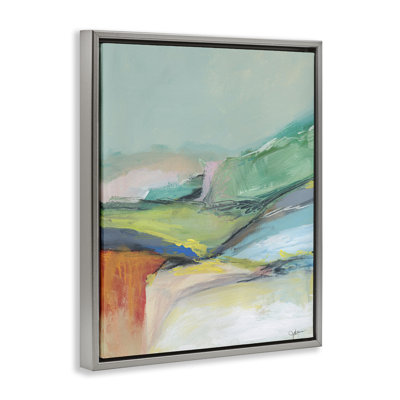 Art mural abstrait moderne sur toile par Jan Weiss