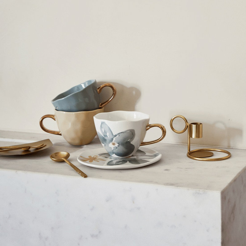 Good Morning Cup Rattan, Jaune