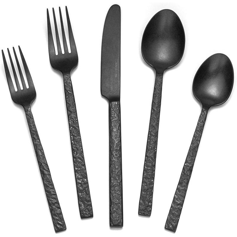 30 Piece 18/10 Stainless Steel Flatware Set, Silverware Sets Service For 6