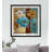 Cara - Matted and Framed Under Acrylic Glass, Large Living Room Wall Art-474213735