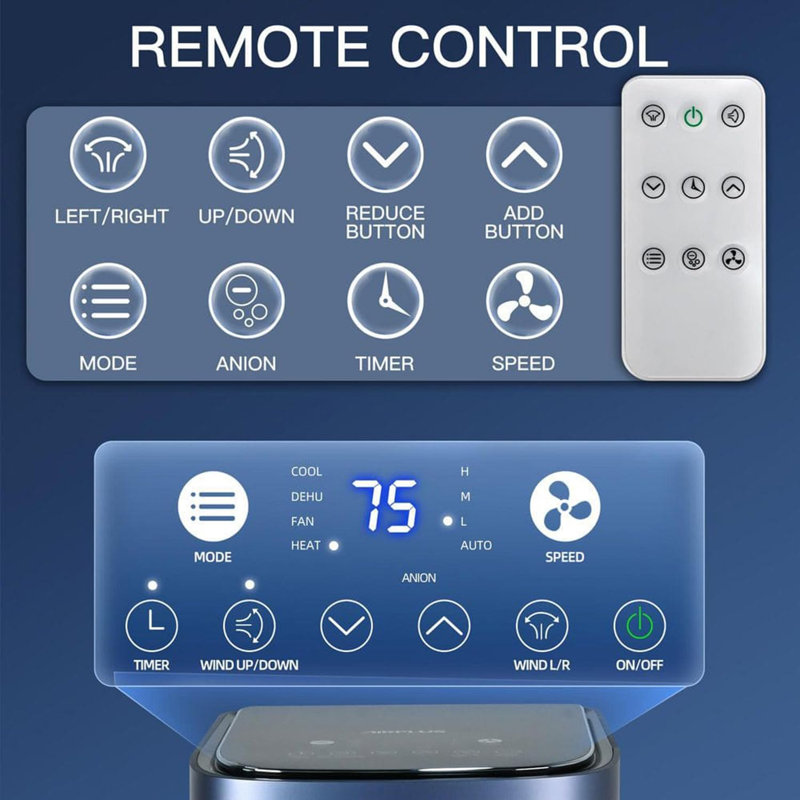 Rolipo 12000 BTU Portable Air Conditioner