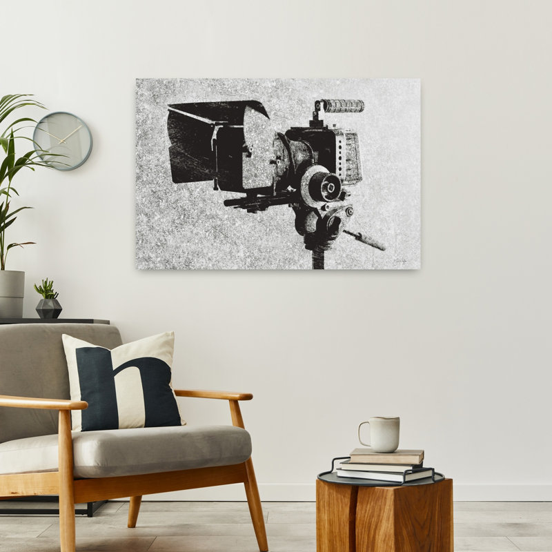 True Film Abstract Art contemporain, H 24 po x l 36 po