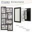 Cadre photo Benedetto Collage avec 8 ouvertures pour photos 4 x 6