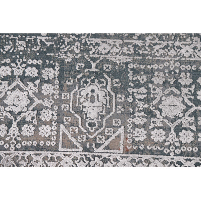 Tapis turc moderne et abstrait 6 x 9