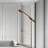 Drevonn 57.1'' Brass Task Floor Lamp
