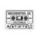 Washington DC Cassette, Light Background by Benton Park Prints - Print on Canvas