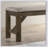 Raven Wood Fabric Upholstered Dining Bench