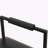 Faux Leather Upholstered Metal Bar Stools Set with Back-1998184799