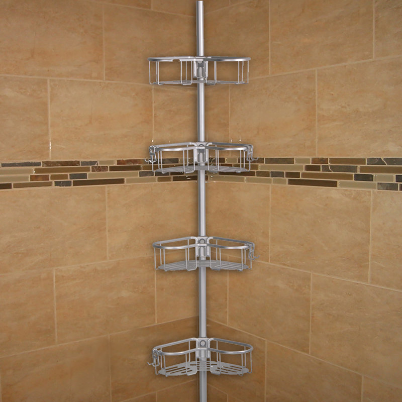 Bengal Shower Caddy, Chrome