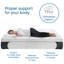 Matelas en mousse viscoélastique gélifiée 14 po-594321106