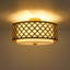 Plafonnier semi-encastré 3 lumières tambour