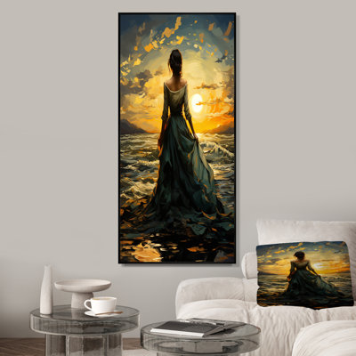 Woman Reverie Dawns Awakening - Fashion Wall Art