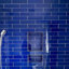 Carrelage mural de style brique en verre 3 "X 12"-61385822