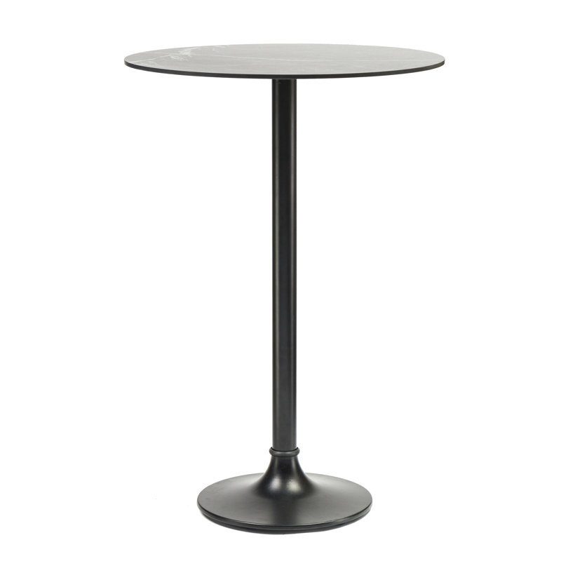 Jannie Outdoor Bar Table In Black