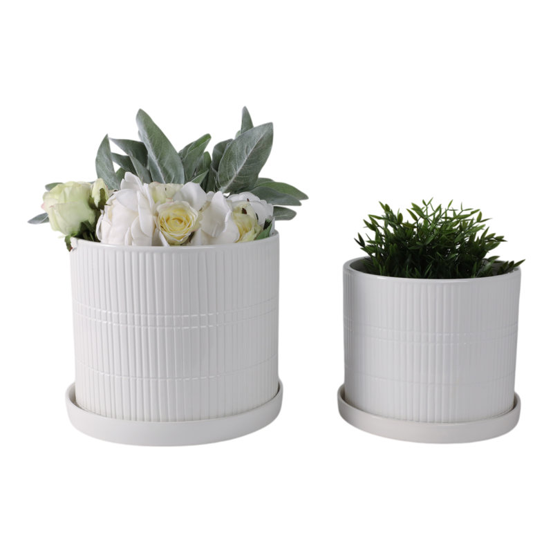 Handmade Ceramic Planter Set