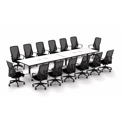 Rectangle 14 Person Flip Top 72