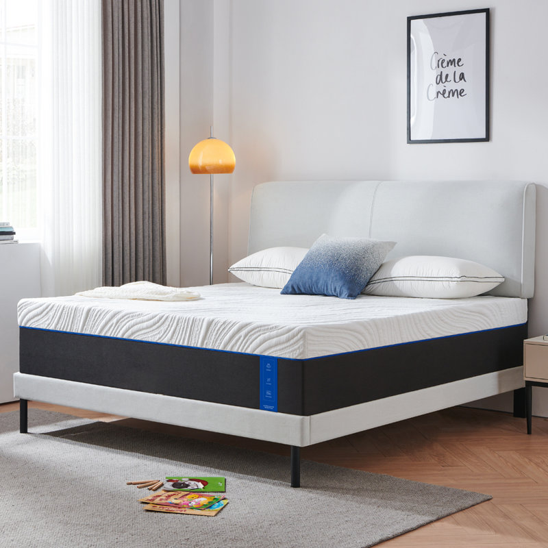 Alwyn Home Tattnall 14" Firm Gel Memory Foam Mattress, King