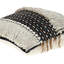 Parkland Collection Marley Transitional Black Throw Pillow