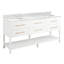 72" Robertson Double Bathroom Vanity Set with Rectangular Undermount Sinks-75247731-75247734-75247727