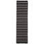Tapis intérieur / extérieur noir / ivoire Garbrielle-1418006740