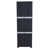 Gris anthracite / bordure blanche